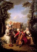 Mercier, Philippe, Frederick, Prince of Wales and his Sisters at Kew